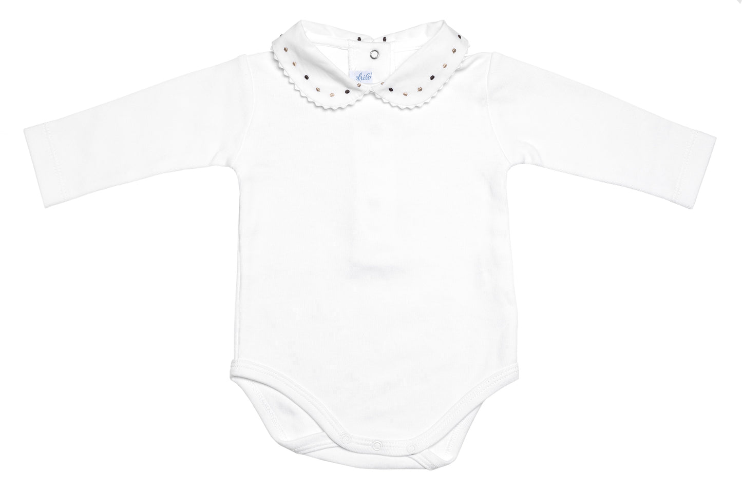 2-teiliges Set – Merino-Strampler »Swiss« + Langarmbody »Swiss Elegance«