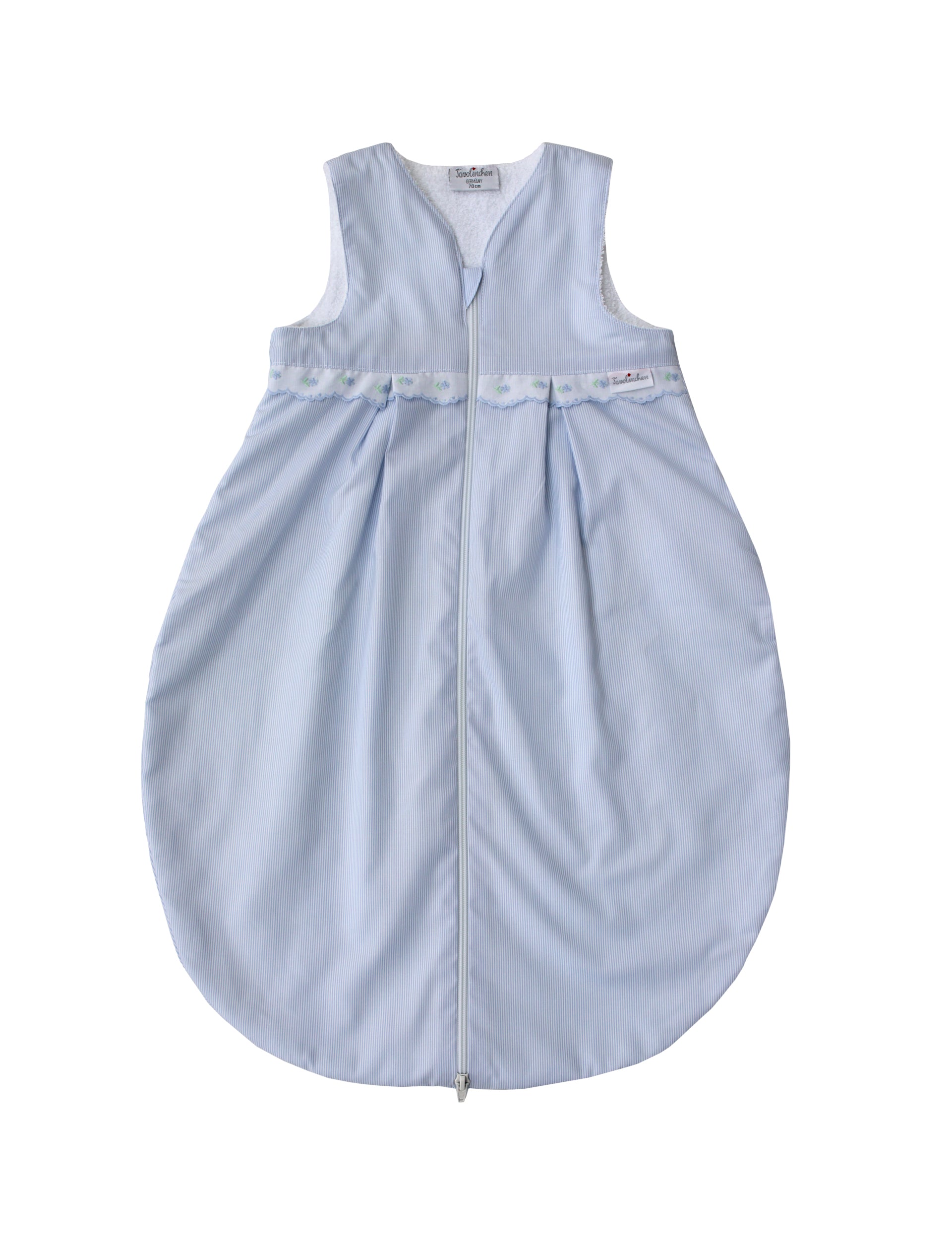 tavolinchen schlafsack größentabelle Frottierschlafsack „Boluda Streifen“ mit zarter Bordüre – – TAVO e.K Rose Reveal 04 105 complete Unterlage:Kein Pad