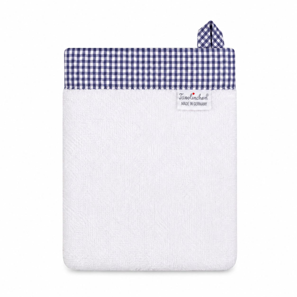 Tavolinchen Frottier-Waschhandschuh »Twist Karo« aus 100 % Baumwolle