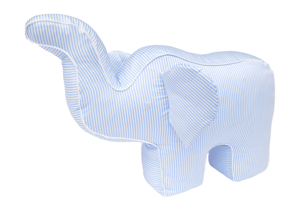 Coussin éléphant en peluche »Rayures classiques«