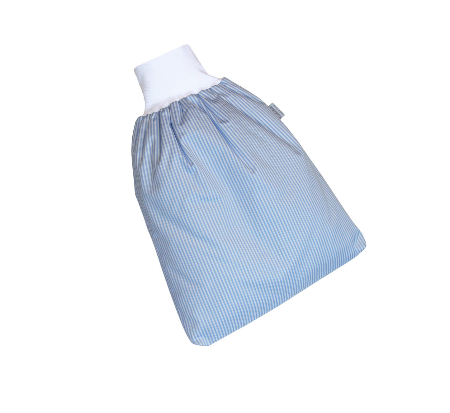 Down sleeping bag classic stripes - cozy winter sleeping bag made of soft down for babies, ideal for cold nights and maximum comfort