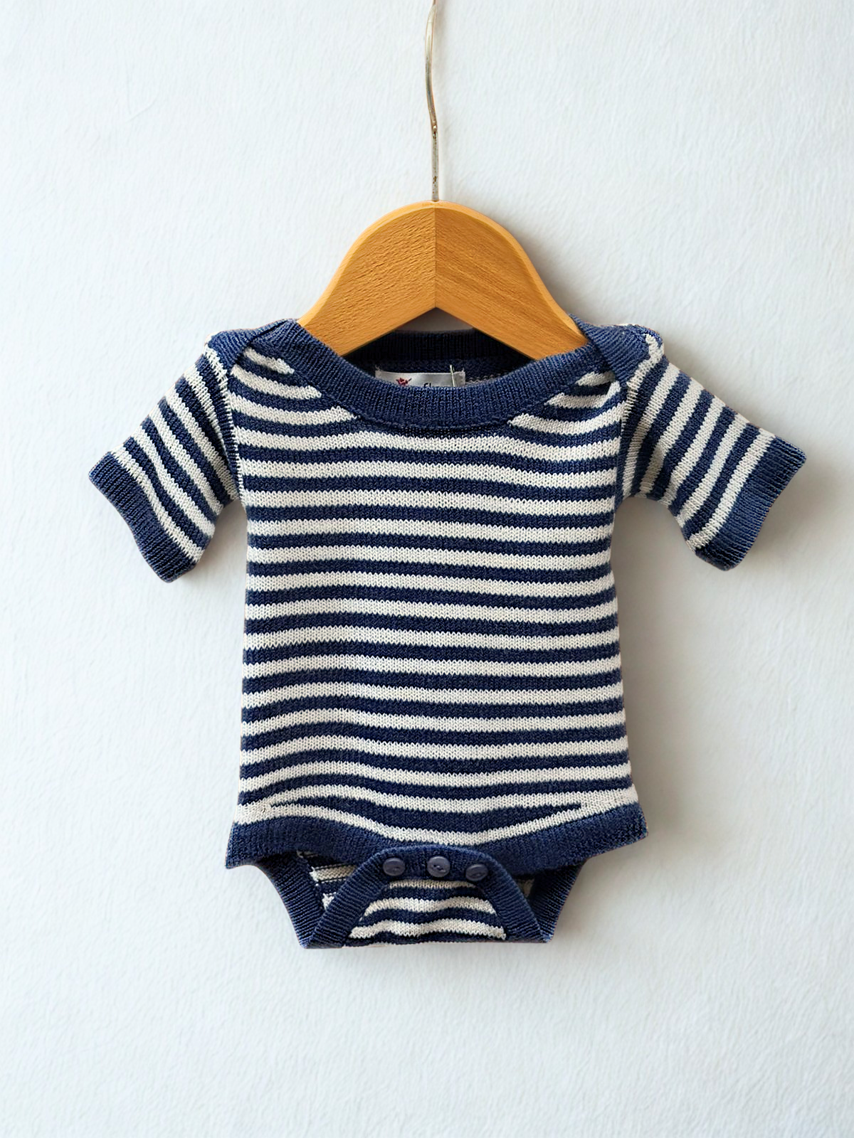 TAVO Maritime Baby Knitted Romper (short)