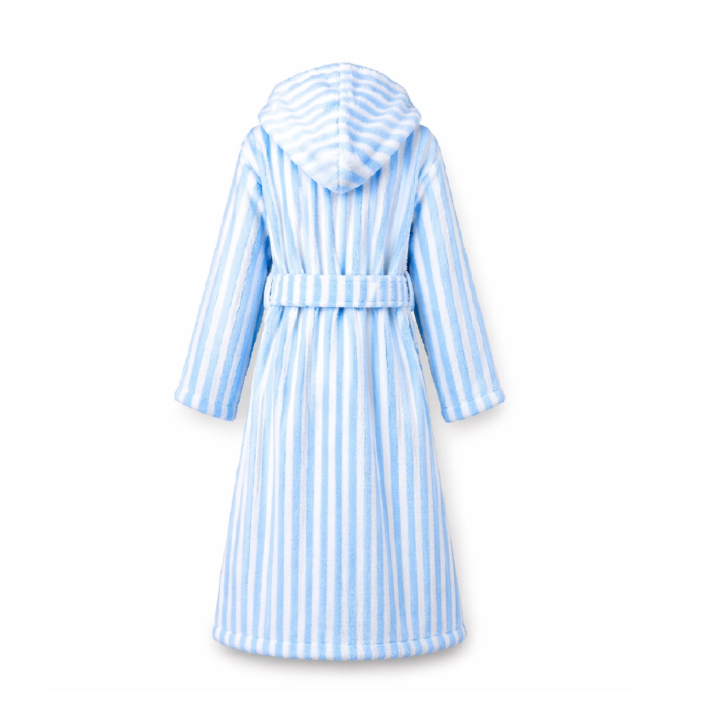 The classic striped terry bathrobe with hood from TAVO