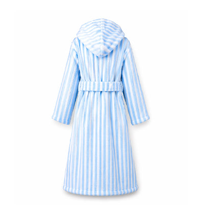The classic striped terry bathrobe with hood from TAVO
