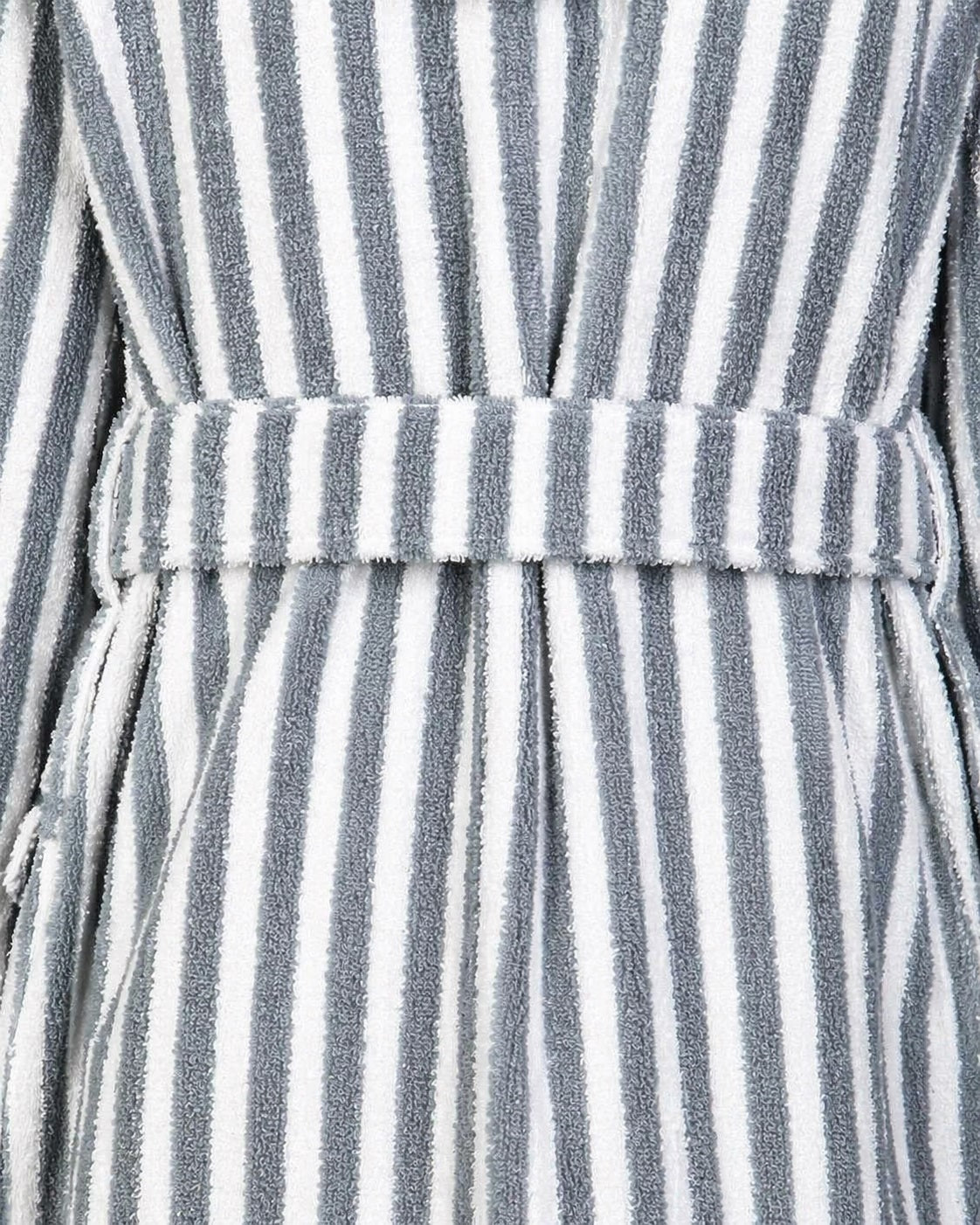 The classic striped terry bathrobe with hood from TAVO