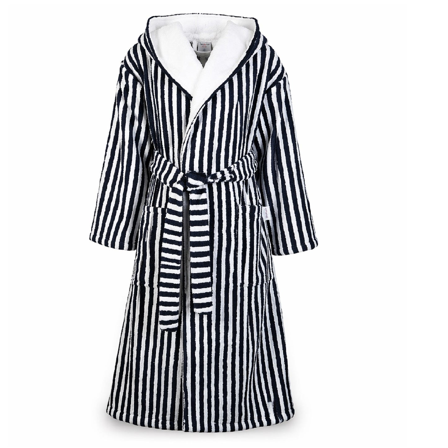 The classic striped terry bathrobe with hood from TAVO