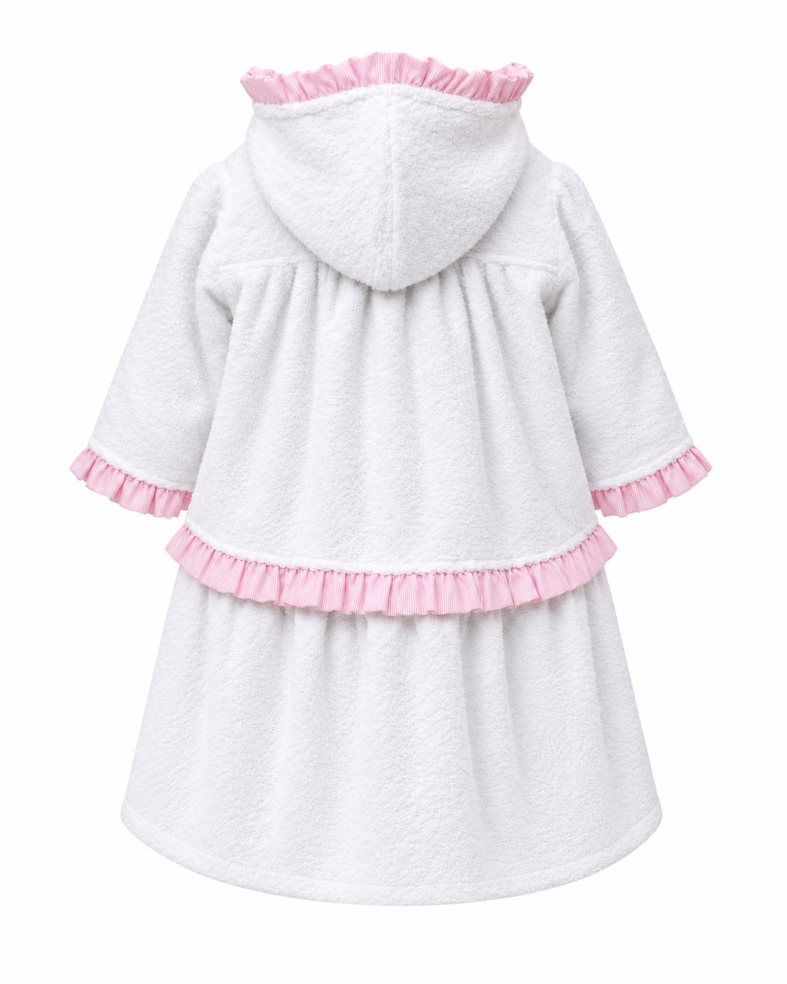 Girls' bathrobe made of 100% cotton – terry cloth, soft and absorbent