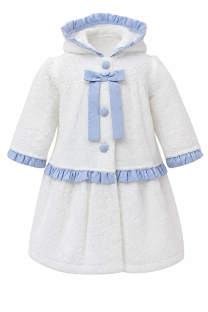 Girls' bathrobe made of 100% cotton – terry cloth, soft and absorbent