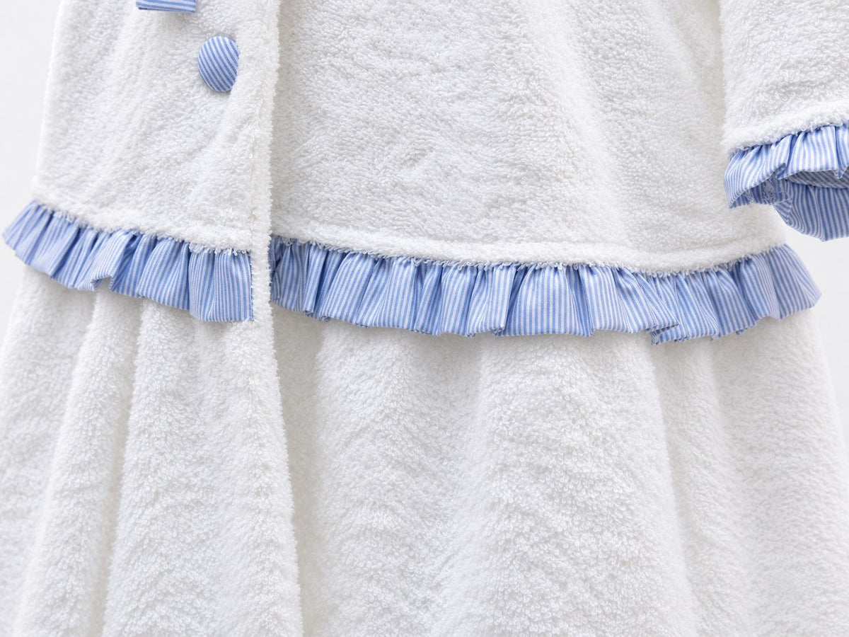 Girls' bathrobe made of 100% cotton – terry cloth, soft and absorbent