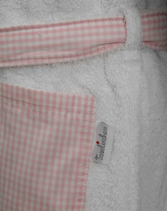 Terry cloth bathrobe »Twist Karo«