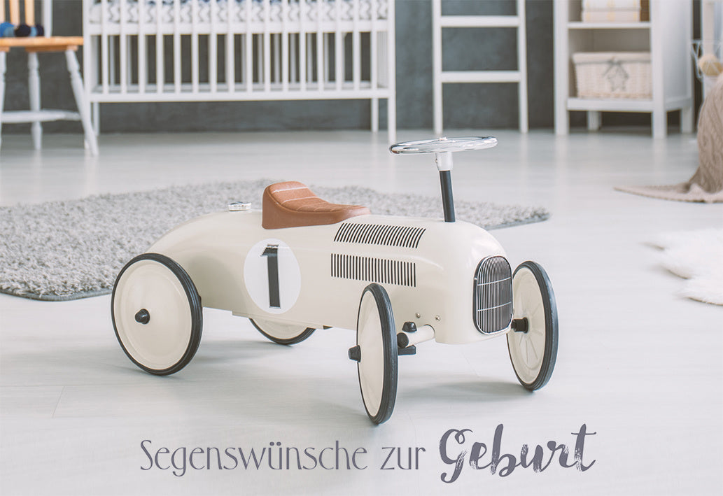 Glückwunschkarte »Segenswünsche zur Geburt«