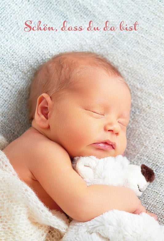 Greeting card "Nice to have you here"