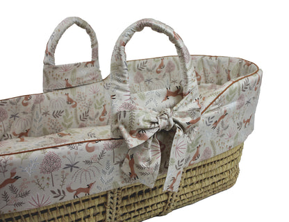Tavolinchen Moses basket with mattress &amp; down duvet – »Fox«