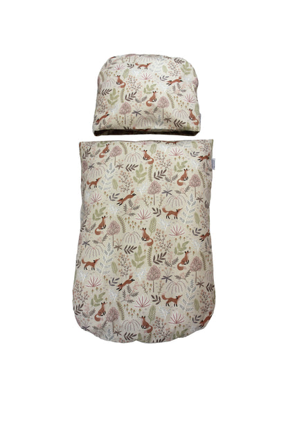 Tavolinchen Moses basket with mattress &amp; down duvet – »Fox«