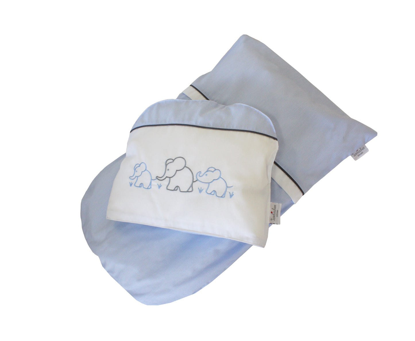Tavolinchen Moses basket "Elephant family" – your first baby bed