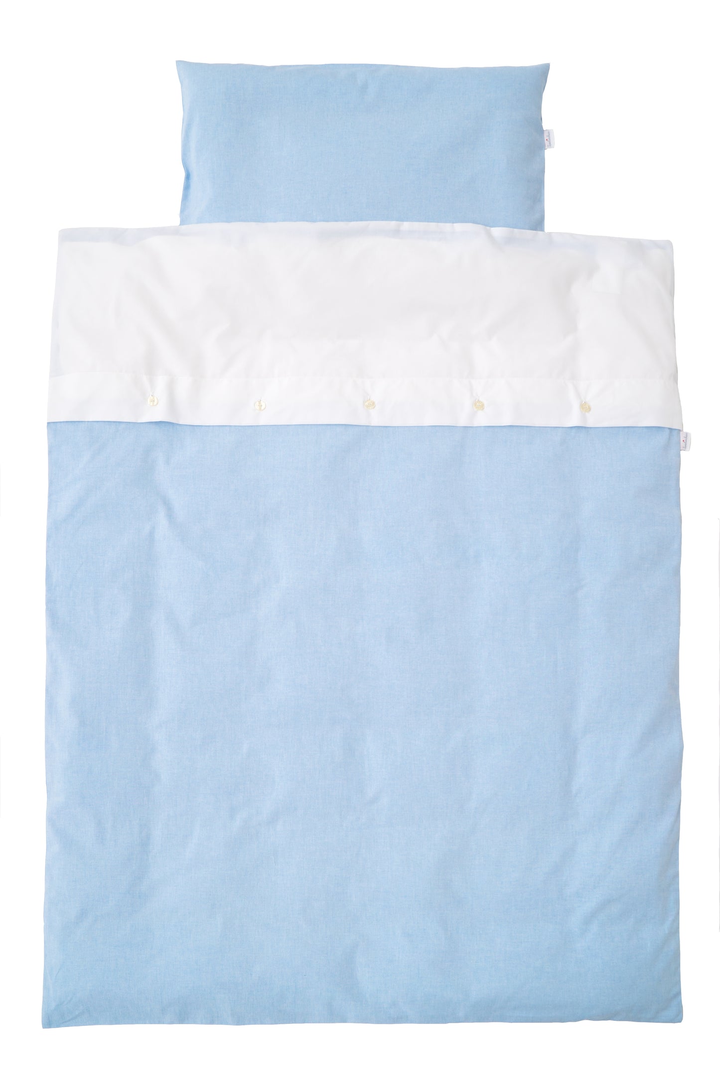 Bedding “TAVO” – Two-piece baby bedding set made of cotton with button placket and simple design