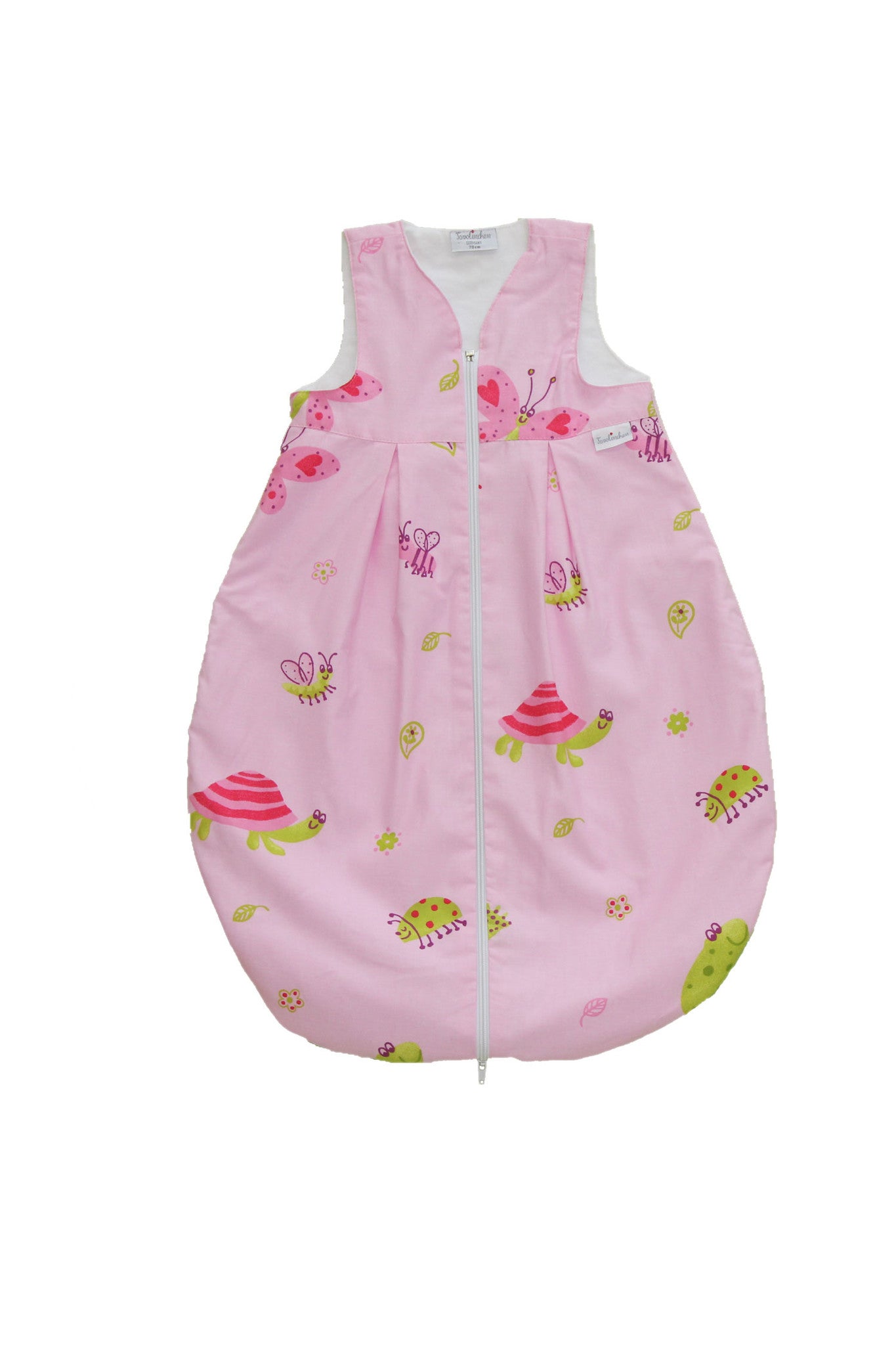 Flannel sleeping bag »Frog« / summer sleeping bag