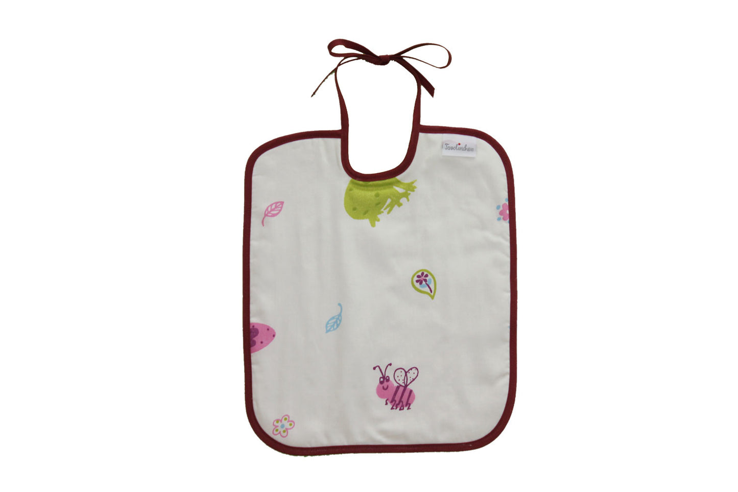 Tie-on bib »Frog«