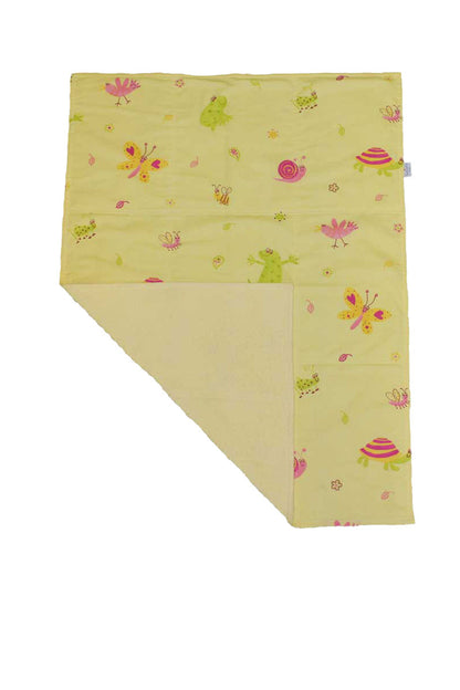 Terry cloth baby blanket »Frog«