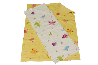 Terry cloth baby blanket »Frog«