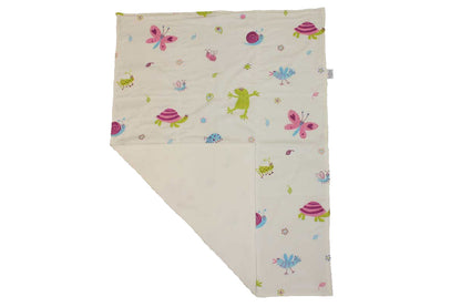 Terry cloth baby blanket »Frog«