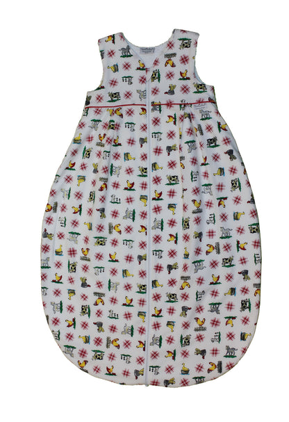 Tavolinchen terry sleeping bag »Farm Animals«
