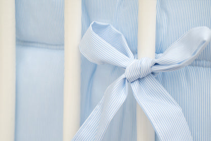 Tavolinchen bed bumper "Boluda Stripes" | Protection &amp; security for the little miracle