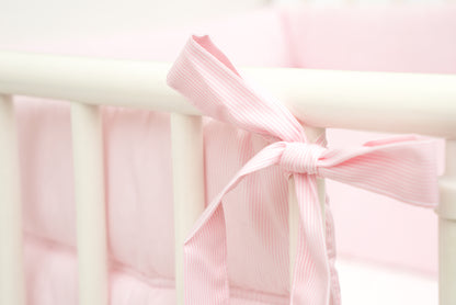 Tavolinchen bed bumper "Boluda Stripes" | Protection &amp; security for the little miracle