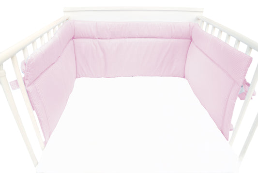 Tavolinchen cot bumper »Twist Karo« – security for your little miracle