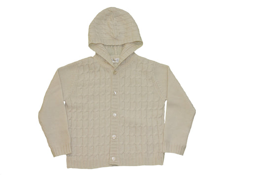 Tavolinchen Luxurious hooded jacket made of pure cashmere