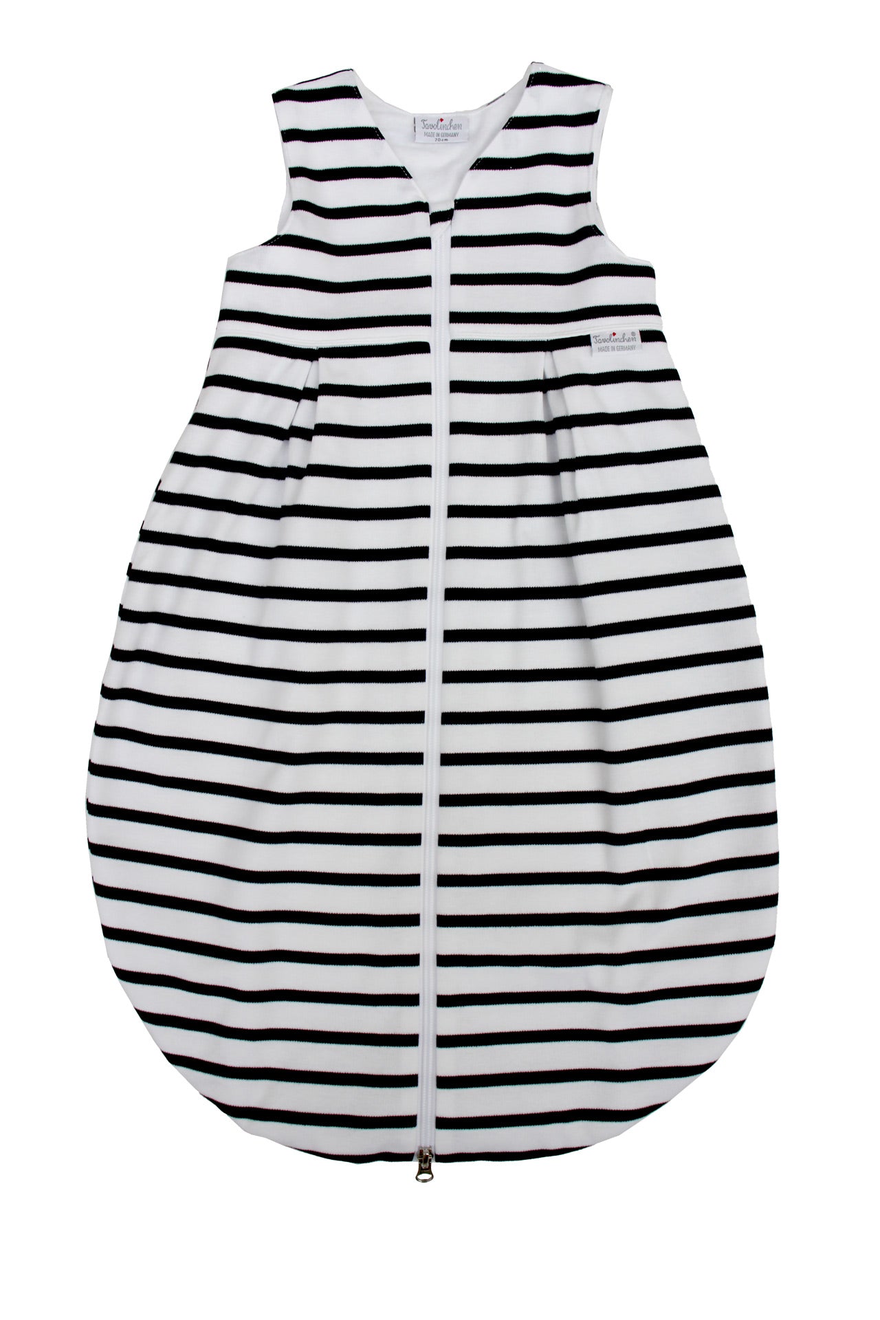 Tavolinchen flannel sleeping bag »Ringel« | Ideal for summer