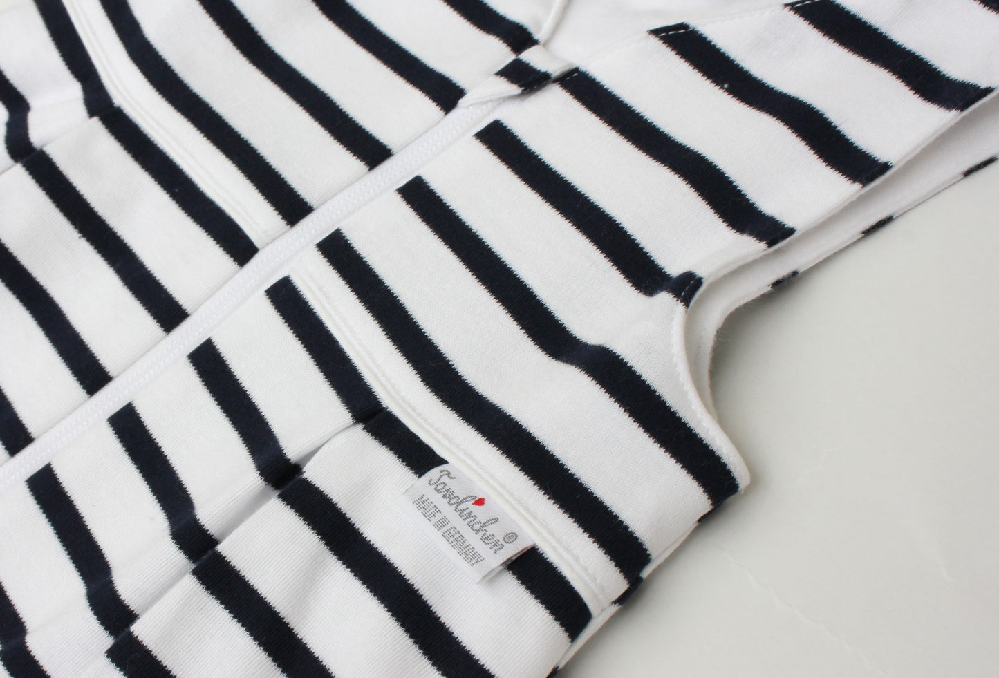 Tavolinchen flannel sleeping bag »Ringel« | Ideal for summer