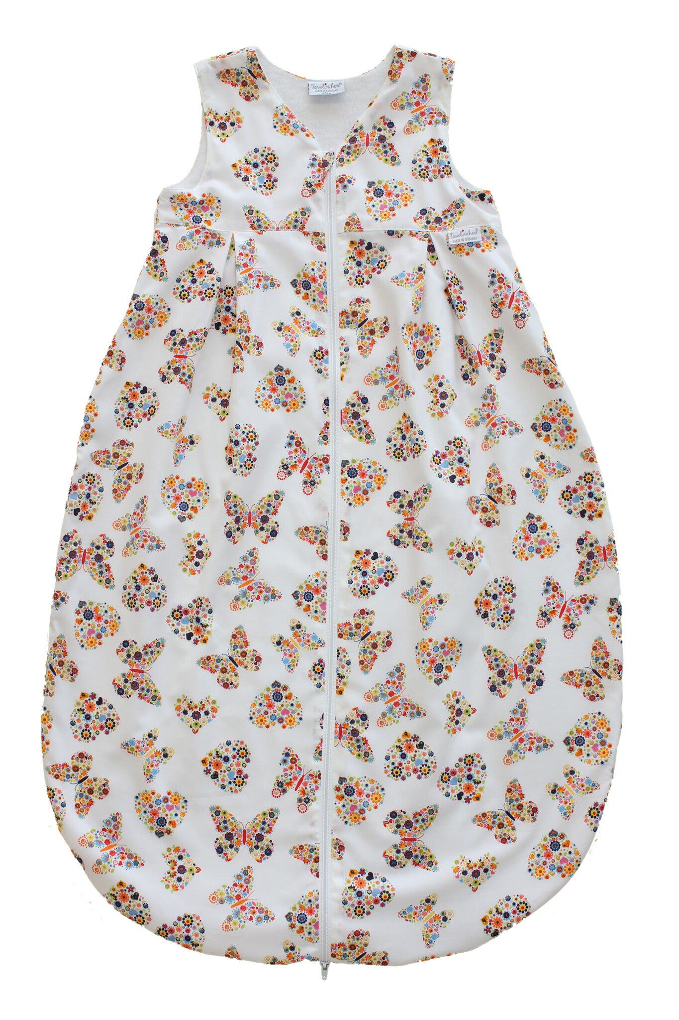 Tavolinchen terry sleeping bag with butterfly pattern by Tavolinchen 