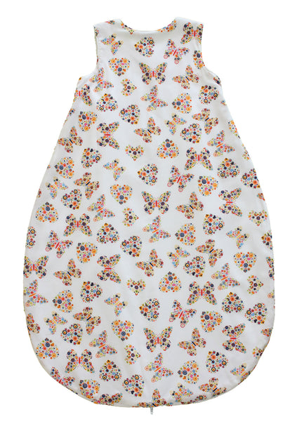 Tavolinchen terry sleeping bag with butterfly pattern by Tavolinchen 