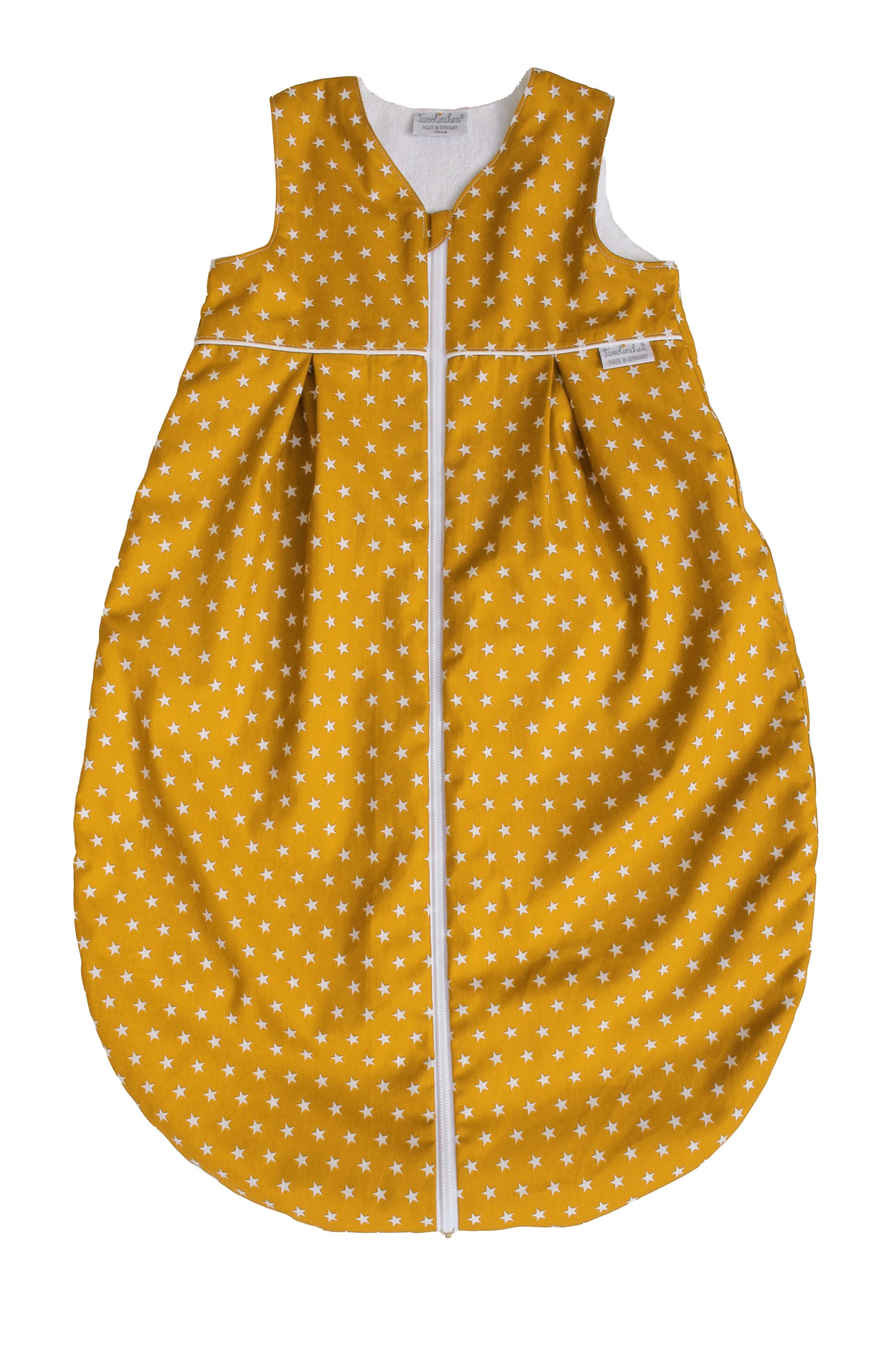 Tavolinchen terry cloth sleeping bag with playful stars: High-quality, safe and comfortable sleep for your little darling 