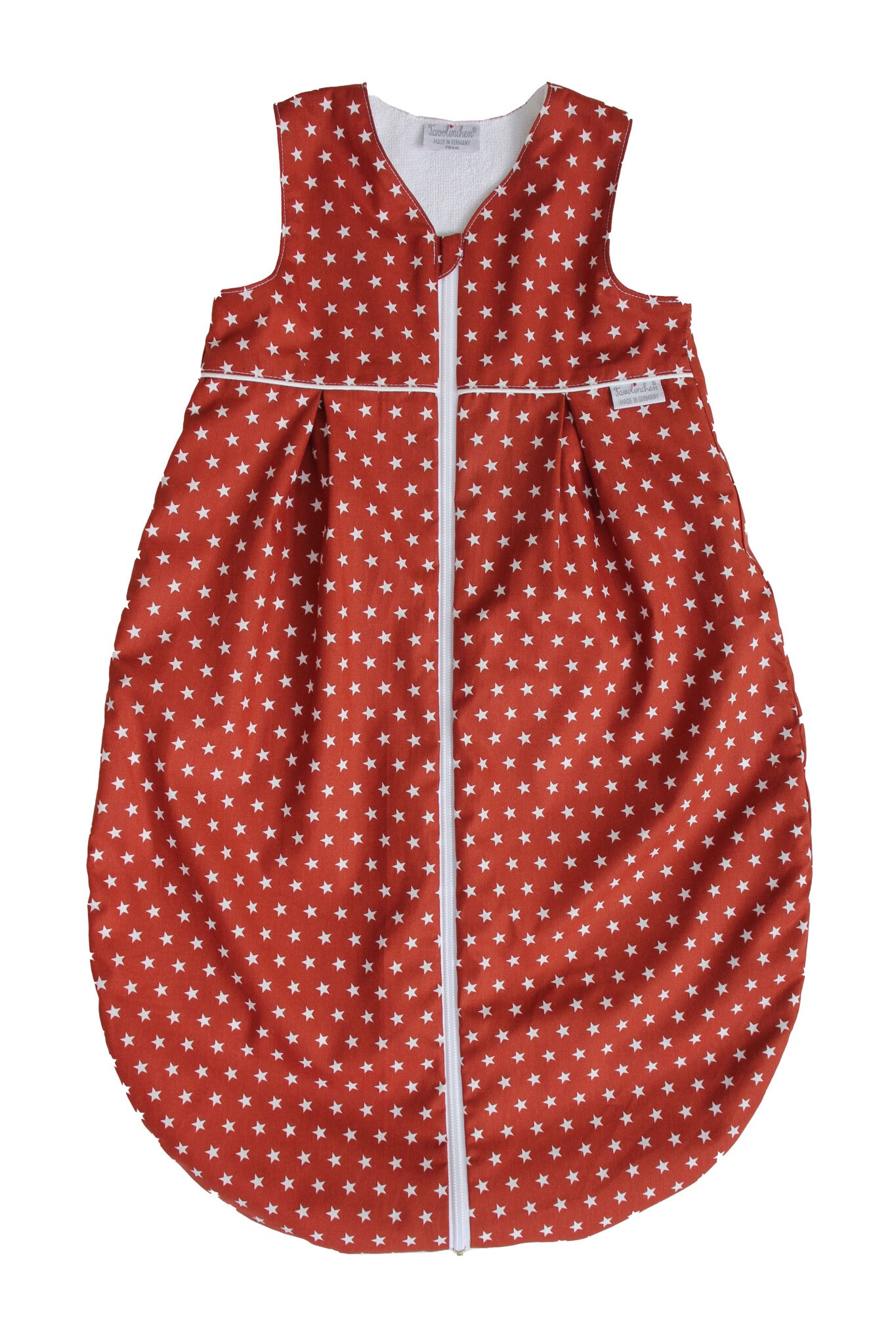 Tavolinchen terry cloth sleeping bag with playful stars: High-quality, safe and comfortable sleep for your little darling 