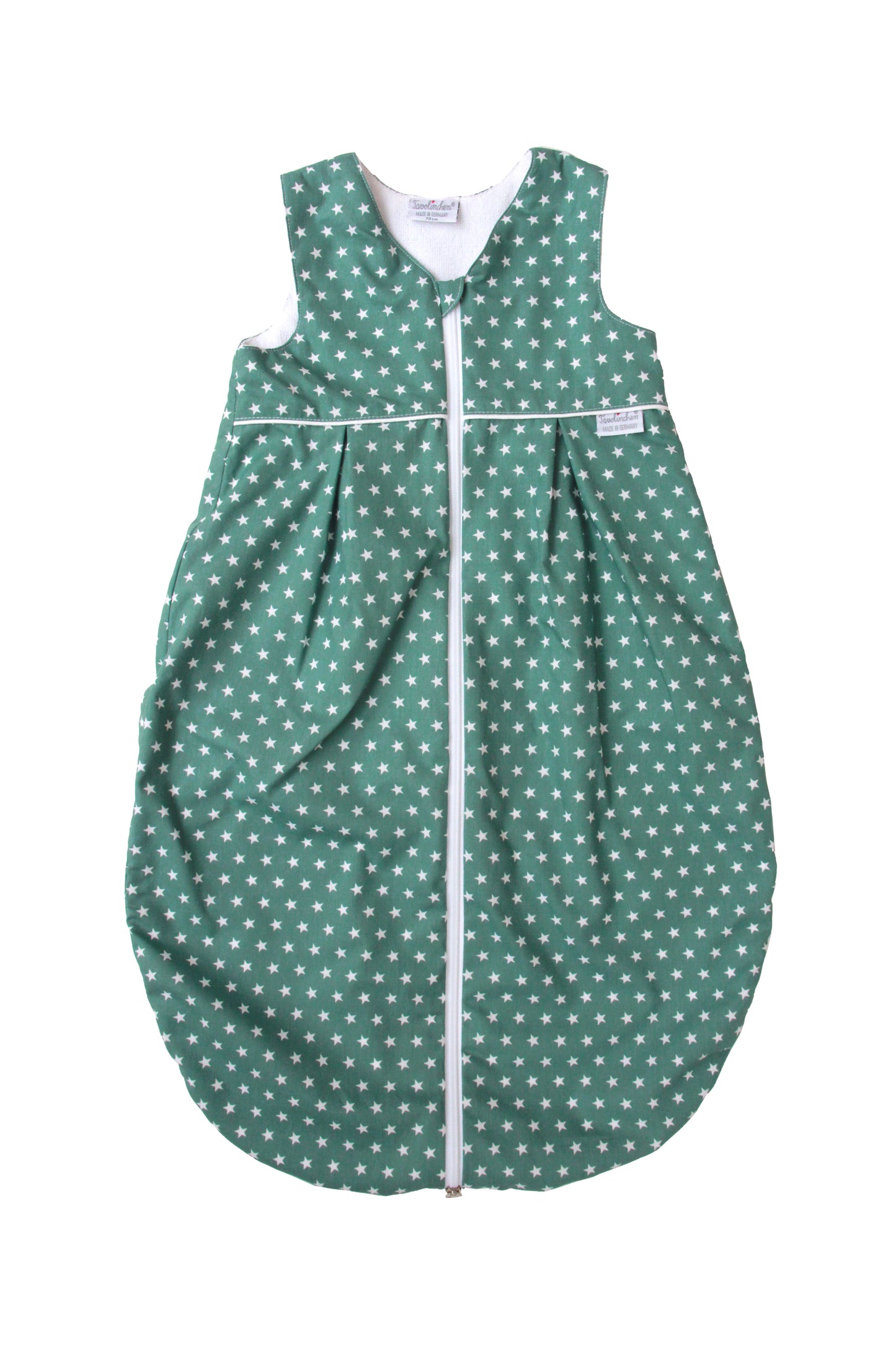 Tavolinchen terry cloth sleeping bag with playful stars: High-quality, safe and comfortable sleep for your little darling 