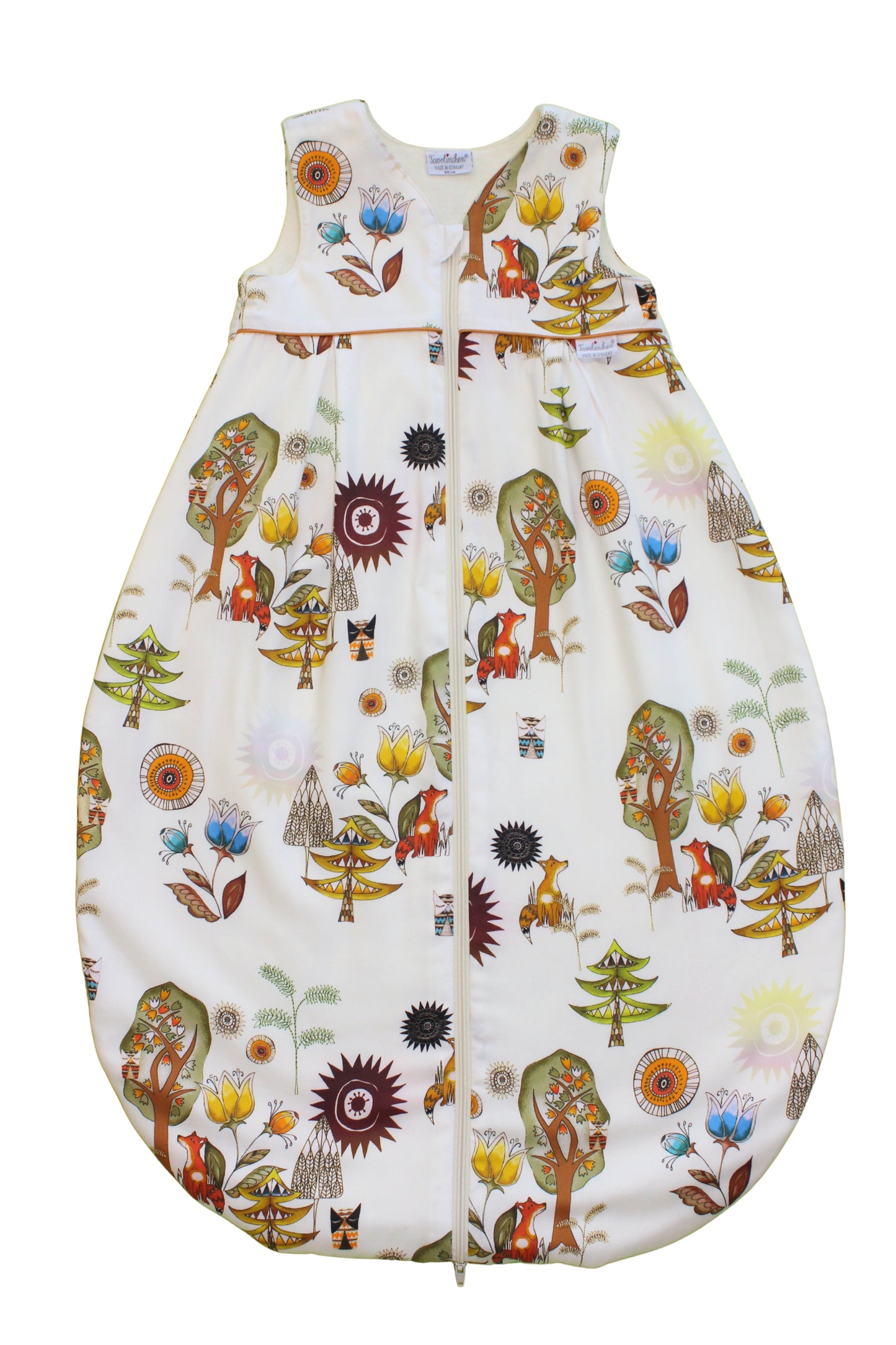 Tavolinchen terry sleeping bag "Dog" – Comfortable baby sleeping bag with a lovely dog ​​motif, perfect for cozy nights