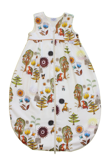 Tavolinchen terry sleeping bag "Dog" – Comfortable baby sleeping bag with a lovely dog ​​motif, perfect for cozy nights