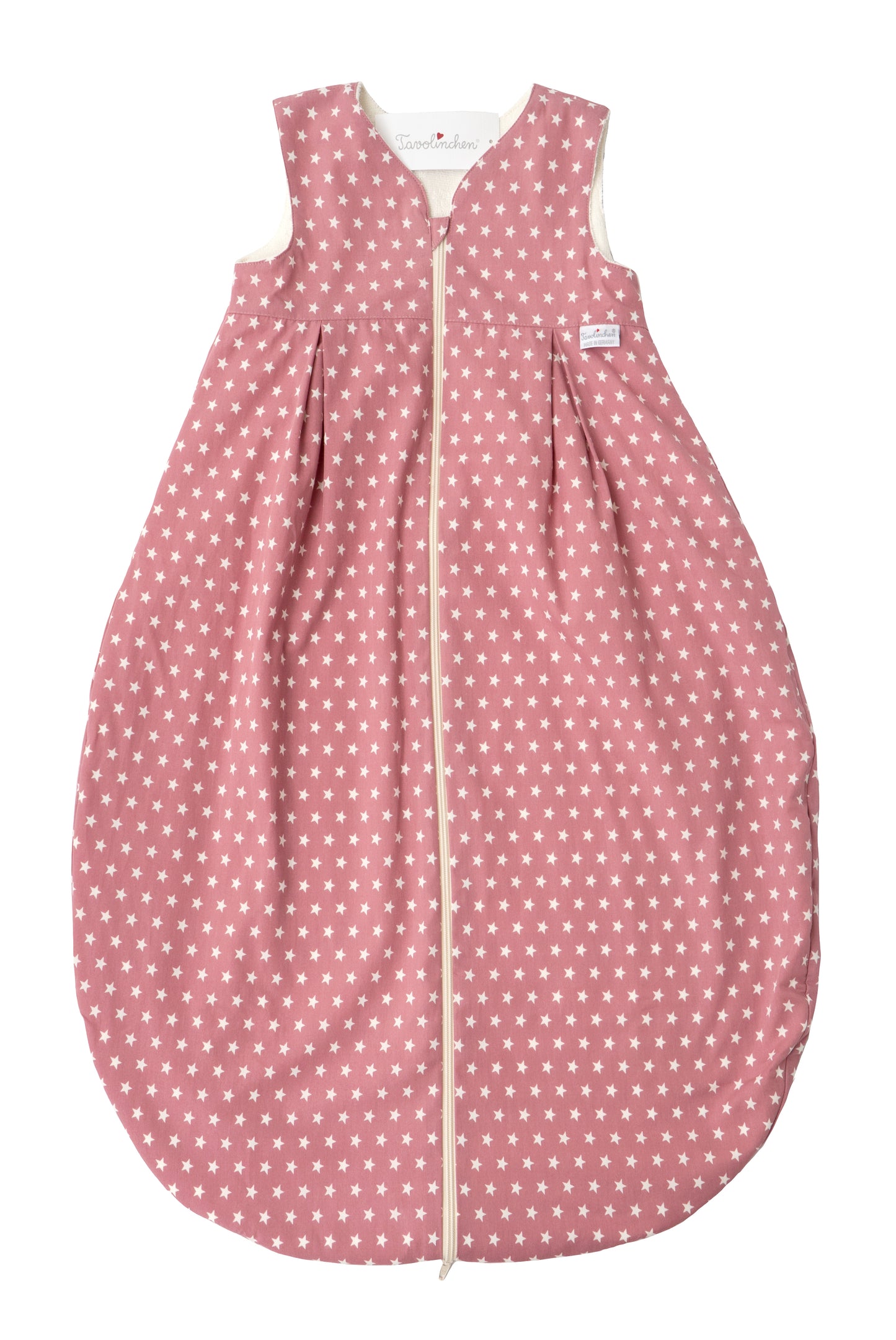 Terry cloth sleeping bag " Stars " – Cuddly baby sleeping bag with star pattern, perfect for sweet dreams