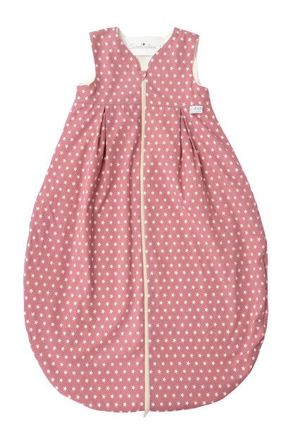 Terry cloth sleeping bag " Stars " – Cuddly baby sleeping bag with star pattern, perfect for sweet dreams