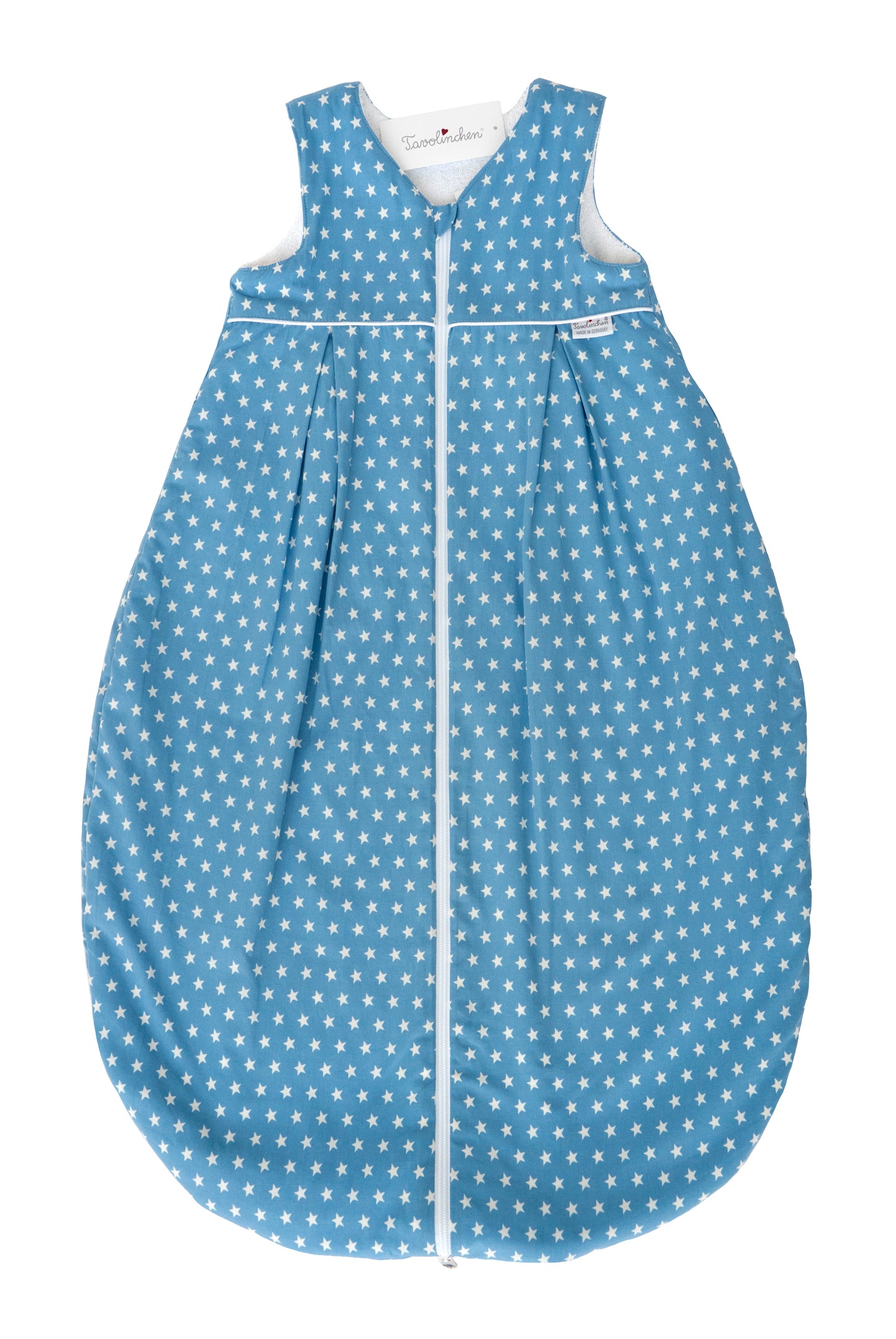 Terry cloth sleeping bag " Stars " – Cuddly baby sleeping bag with star pattern, perfect for sweet dreams