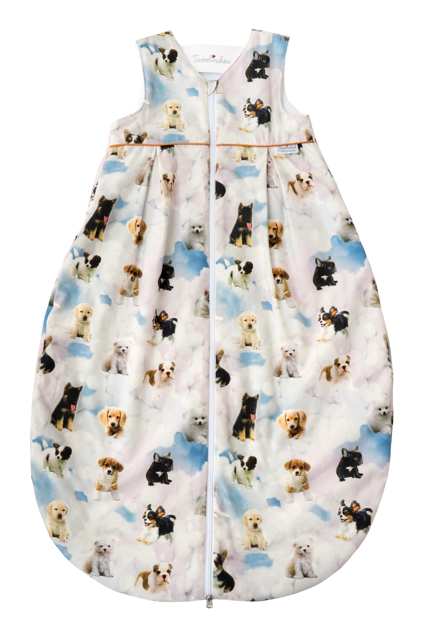 Tavolinchen terry cloth sleeping bag »Little Puppy Friends«