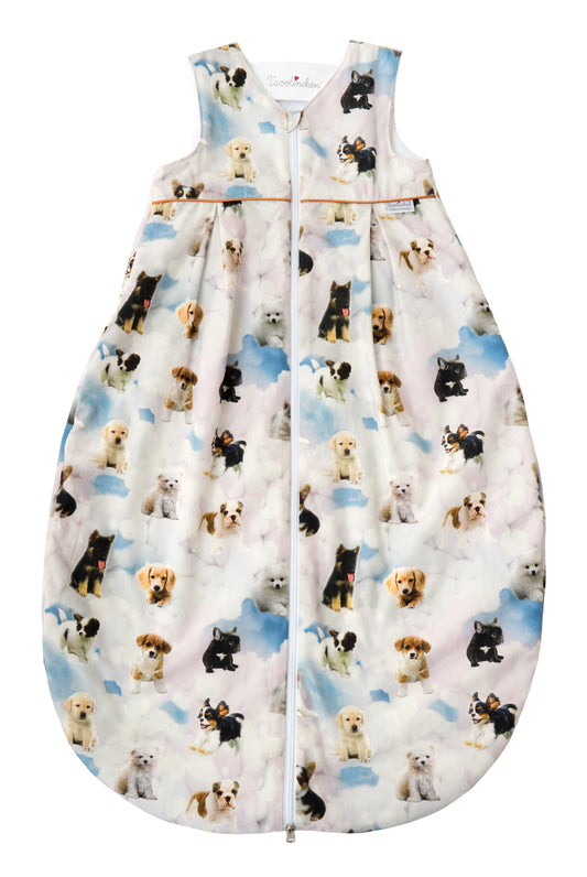 Tavolinchen terry cloth sleeping bag »Little Puppy Friends«