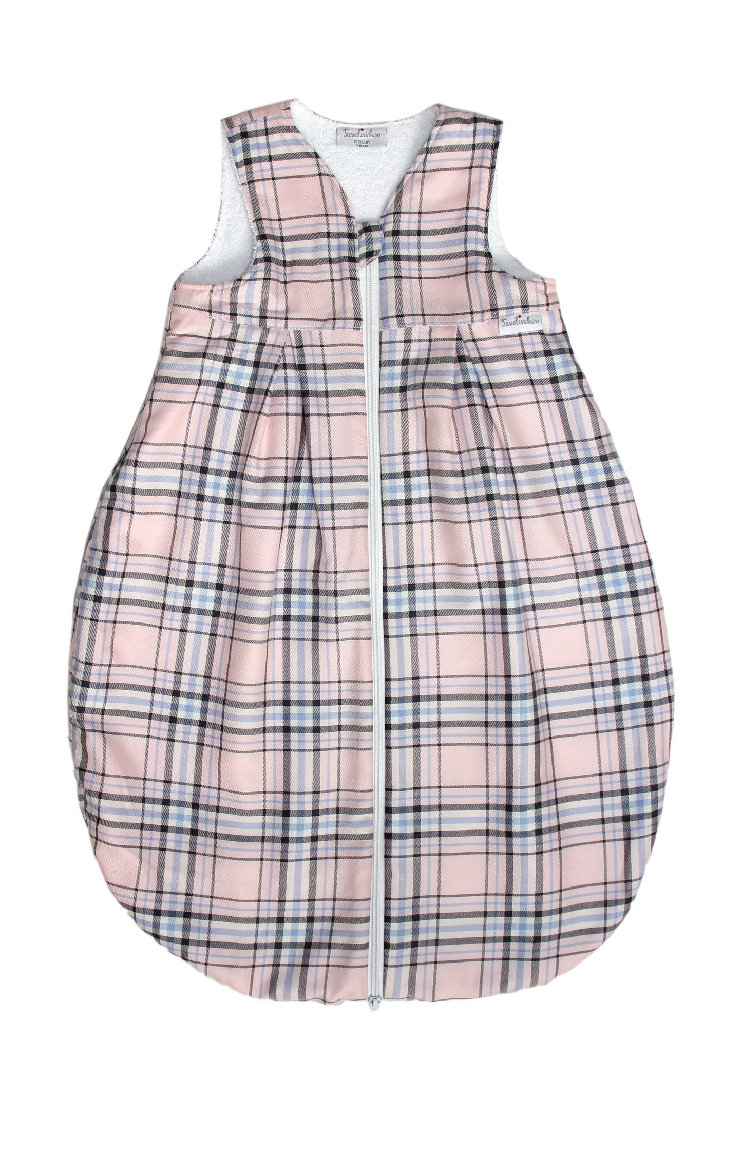 Tavolinchen terry sleeping bag "English Check" | comfortable &amp; appealing