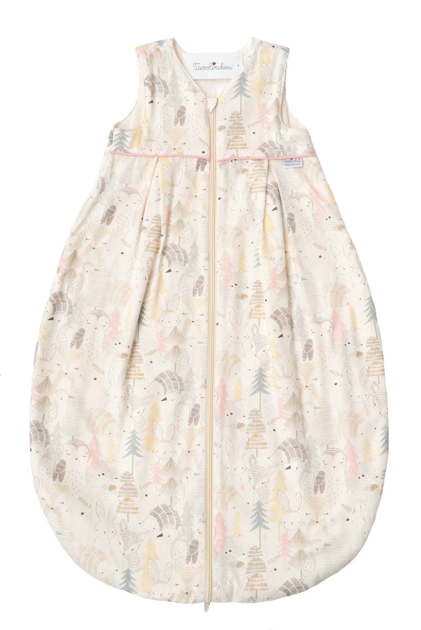Tavolinchen terry sleeping bag »Forest Animals«