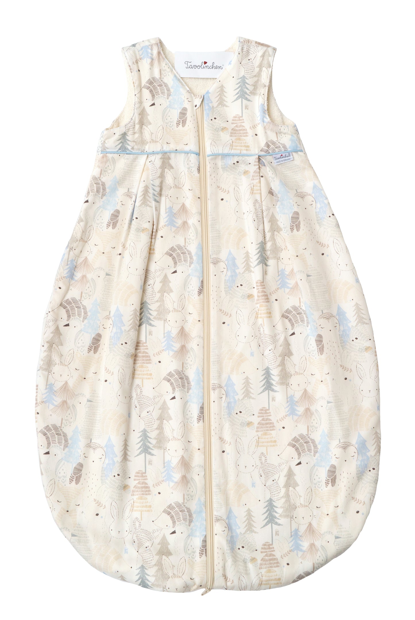 Tavolinchen terry sleeping bag »Forest Animals«
