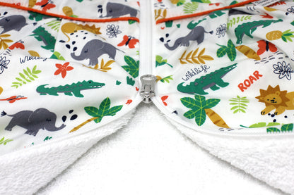 Tavolinchen terry cloth sleeping bag »Jungle«