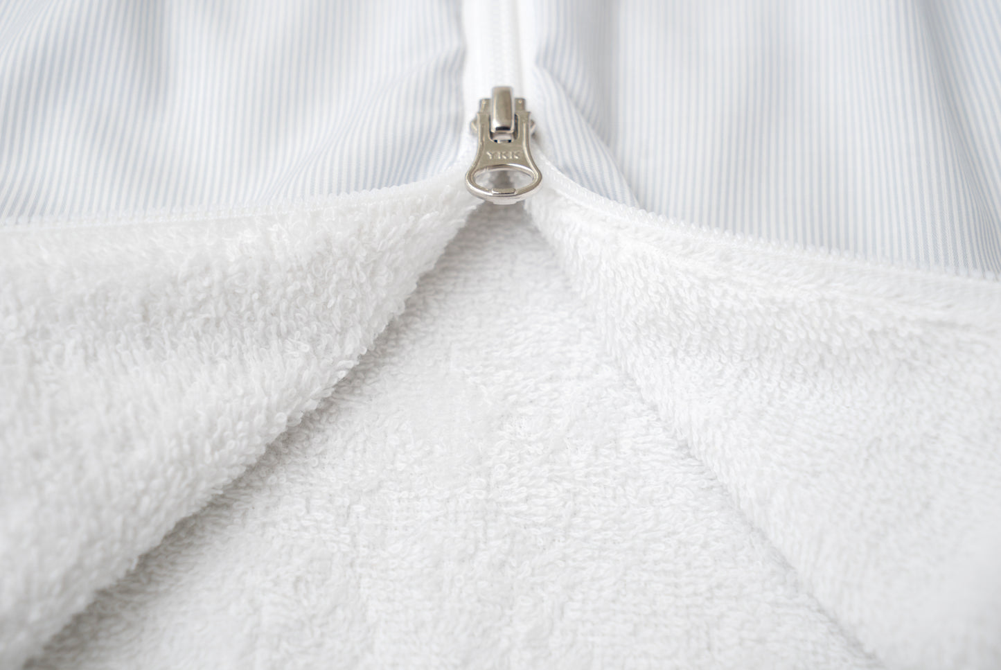 Tavolinchen terry sleeping bag with piping »Boluda Stripes«