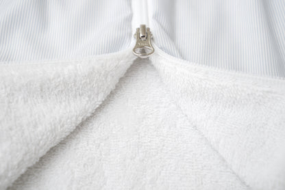 Tavolinchen terry sleeping bag with piping »Boluda Stripes«